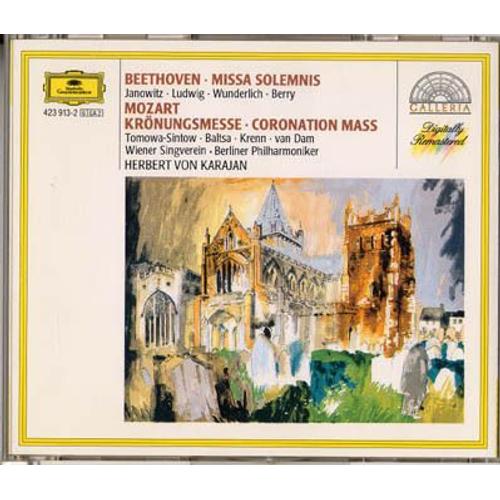 Beethoven : Missa Solemnis / Mozart : Coronation Mass - Krönungsmesse