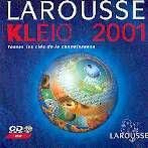 Encyclopedie Larrousse Kleio 2001 Pc