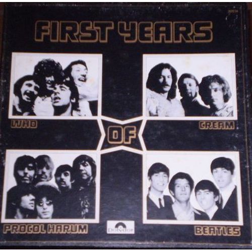 First Years Of Who .Cream .Procol Harum. Beatles