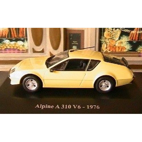 Alpine Renault A310 V6 1976 Eligor 1/43 Jaune Clair Yellow-Eligor