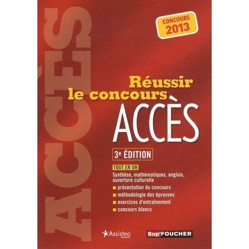 Réussir Le Concours Accès