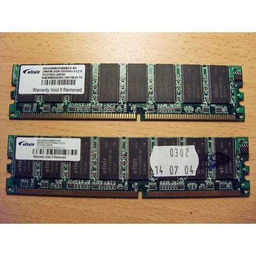 Elixir -  Mémoire vive - 256 Mo - DDR - 266 MHz - CL 2.5