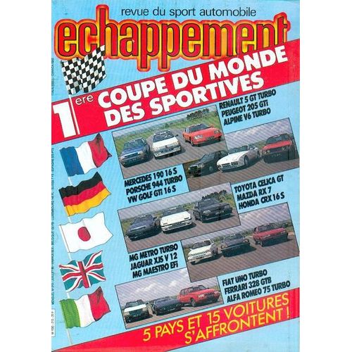 Revues Echappement Achat, Vente Neuve & d'occasion Rakuten