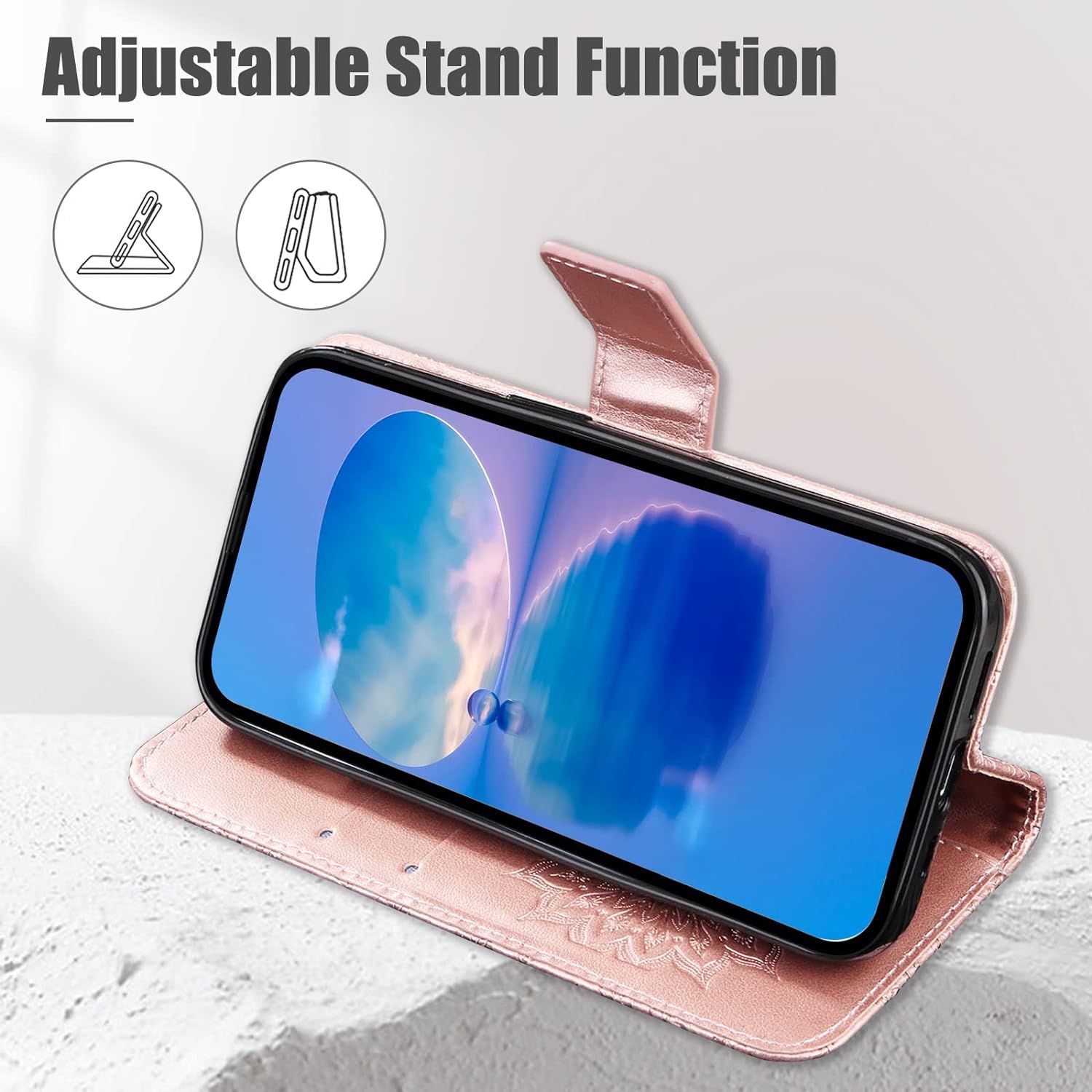 Coque Pour Huawei P Smart 2020, Protection Etui En Pu Cuir P... - 6