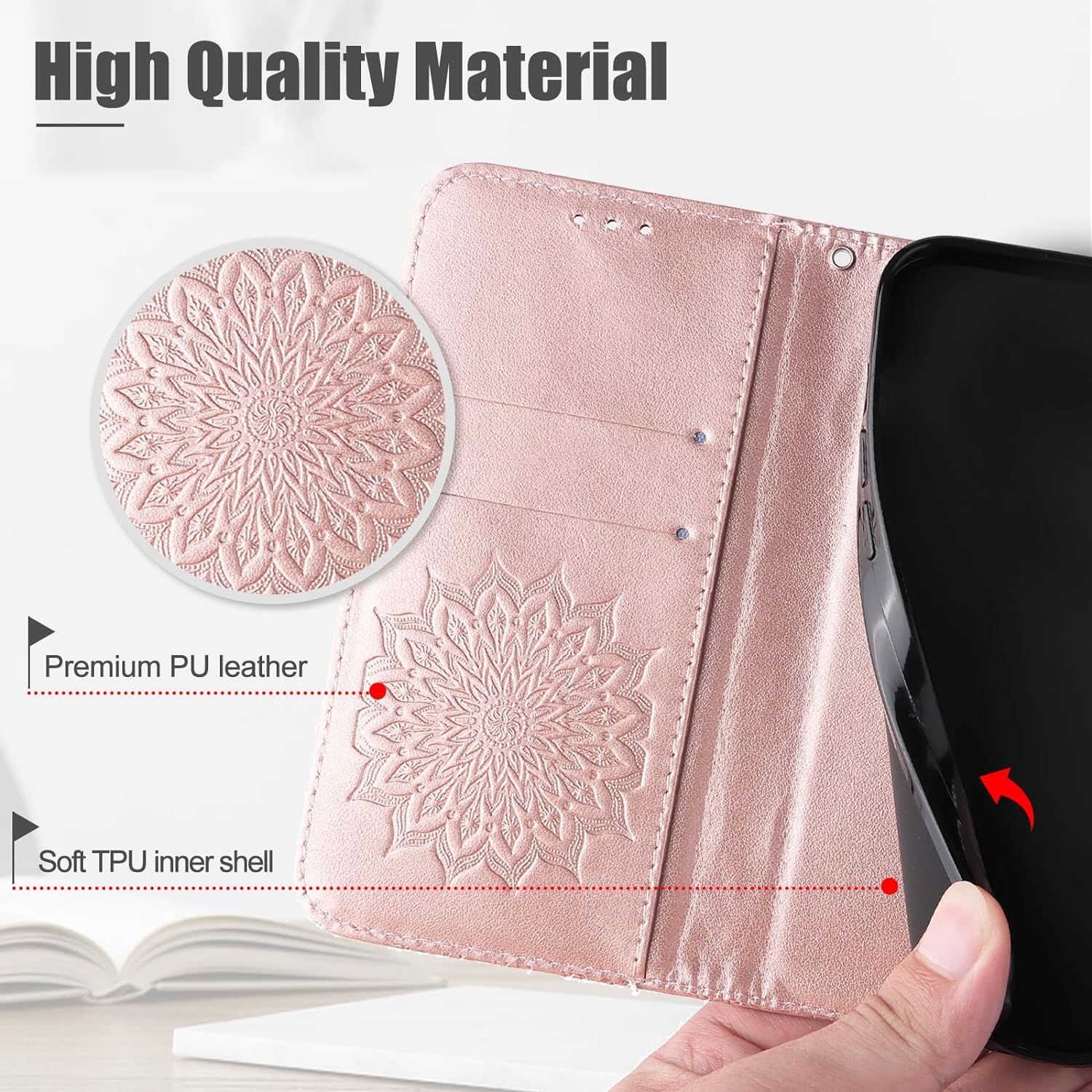 Coque Pour Huawei P Smart 2020, Protection Etui En Pu Cuir P... - 7