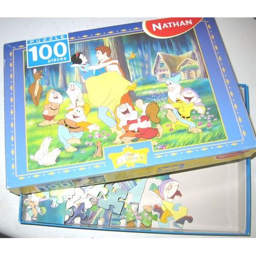 Puzzle - 100 Pièces - Blanche Neige Et Son Prince