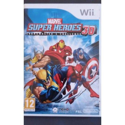 Marvel Super Heroes 3d Grandmaster's Challenge Wii