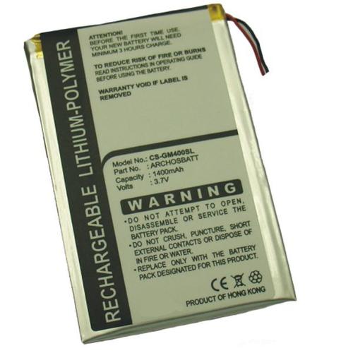 Batterie Haute Performance (1400mah) Pour Archos Gmini 400 402 Av402e