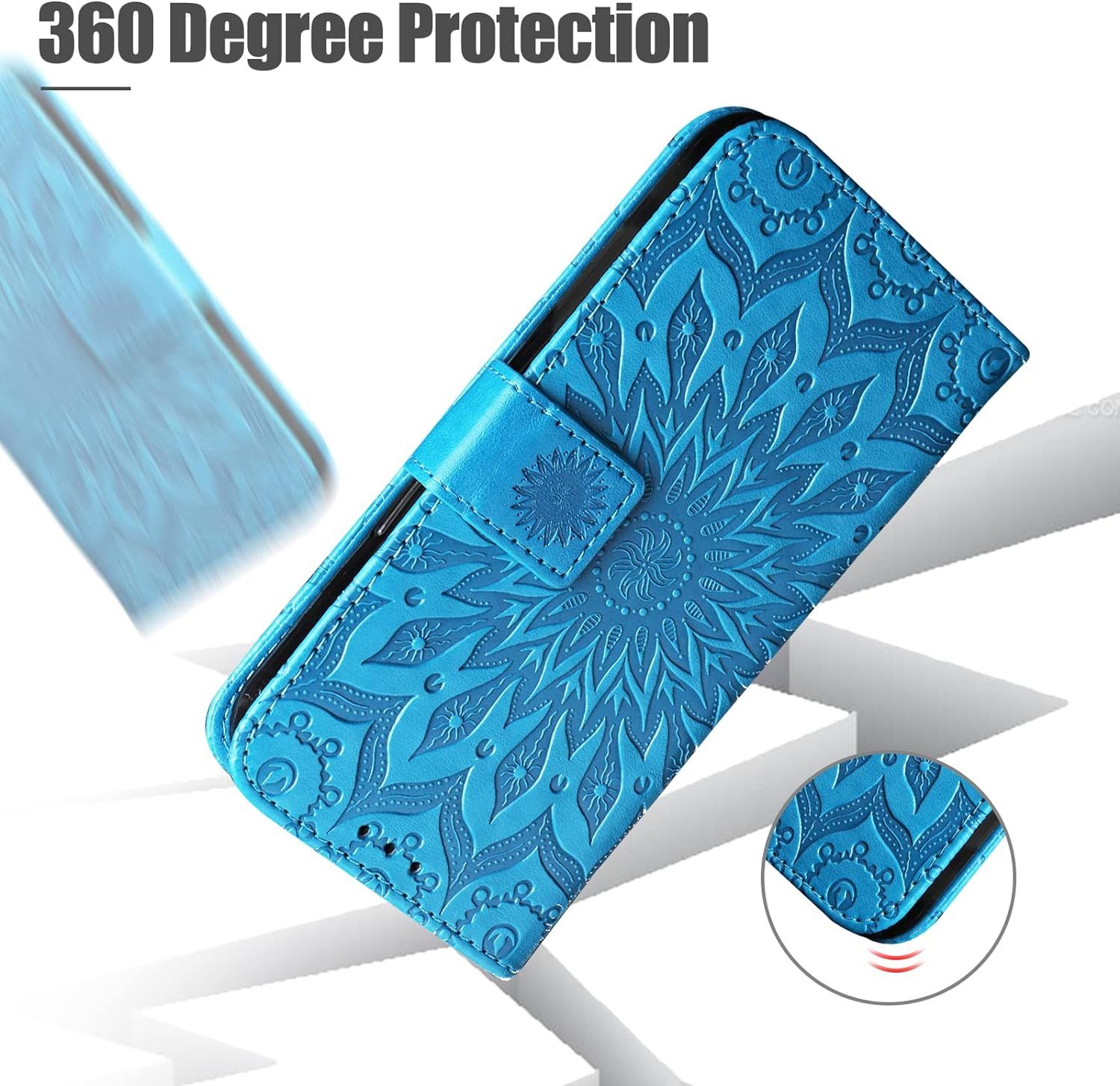 Coque Pour Oneplus Nord 2t 5g, Protection Etui En Pu Cuir Po... - 5