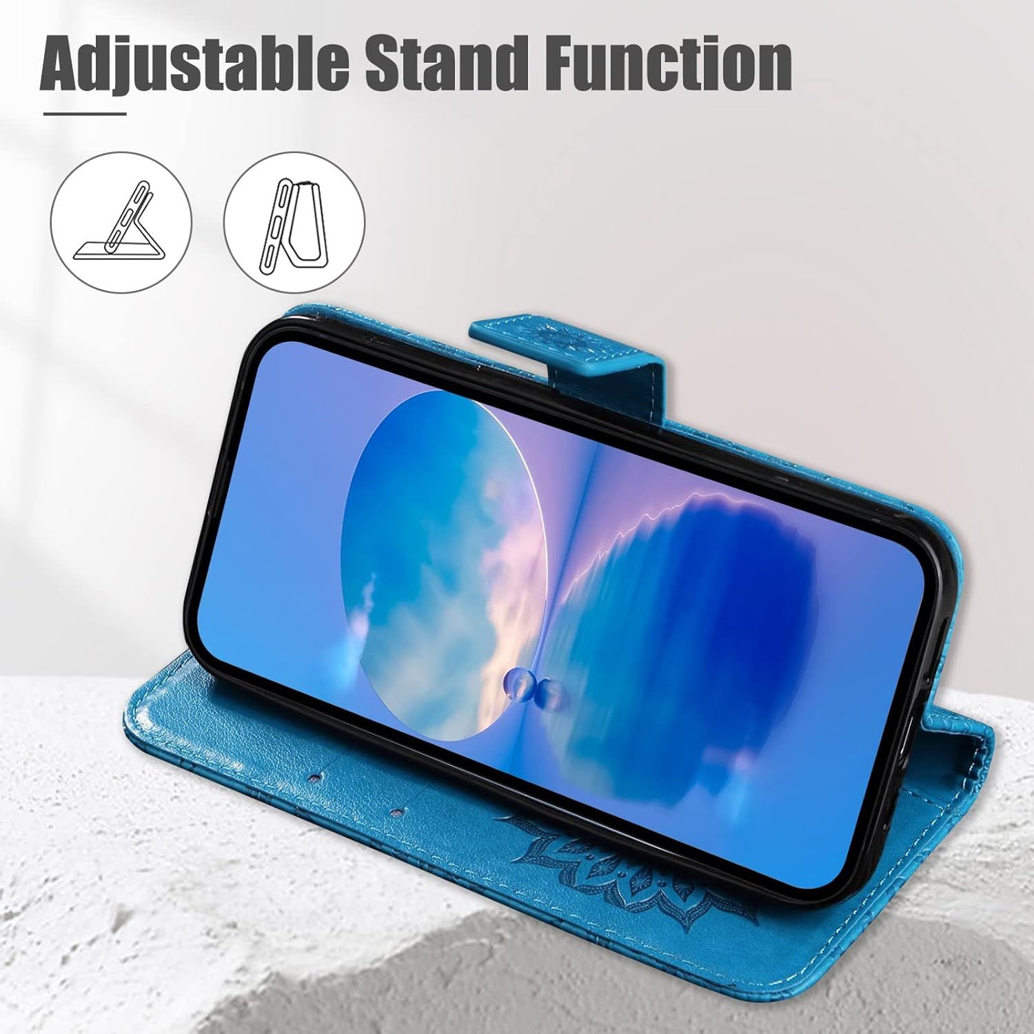 Coque Pour Oneplus Nord 2t 5g, Protection Etui En Pu Cuir Po... - 6