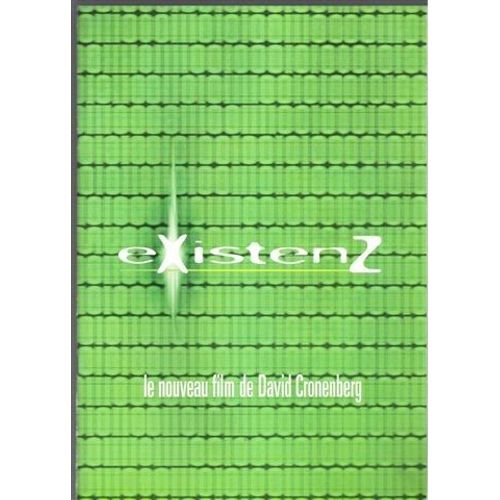 Existenz  N° 0 : Dossier De Presse Du Film De David Cronenberg Avec Jude Law, Jennifer Jason Leigh, Willem Dafoe, Ian Holme