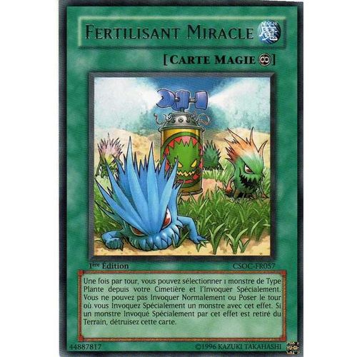 Fertilisant Miracle - Rare - Csoc - Vf
