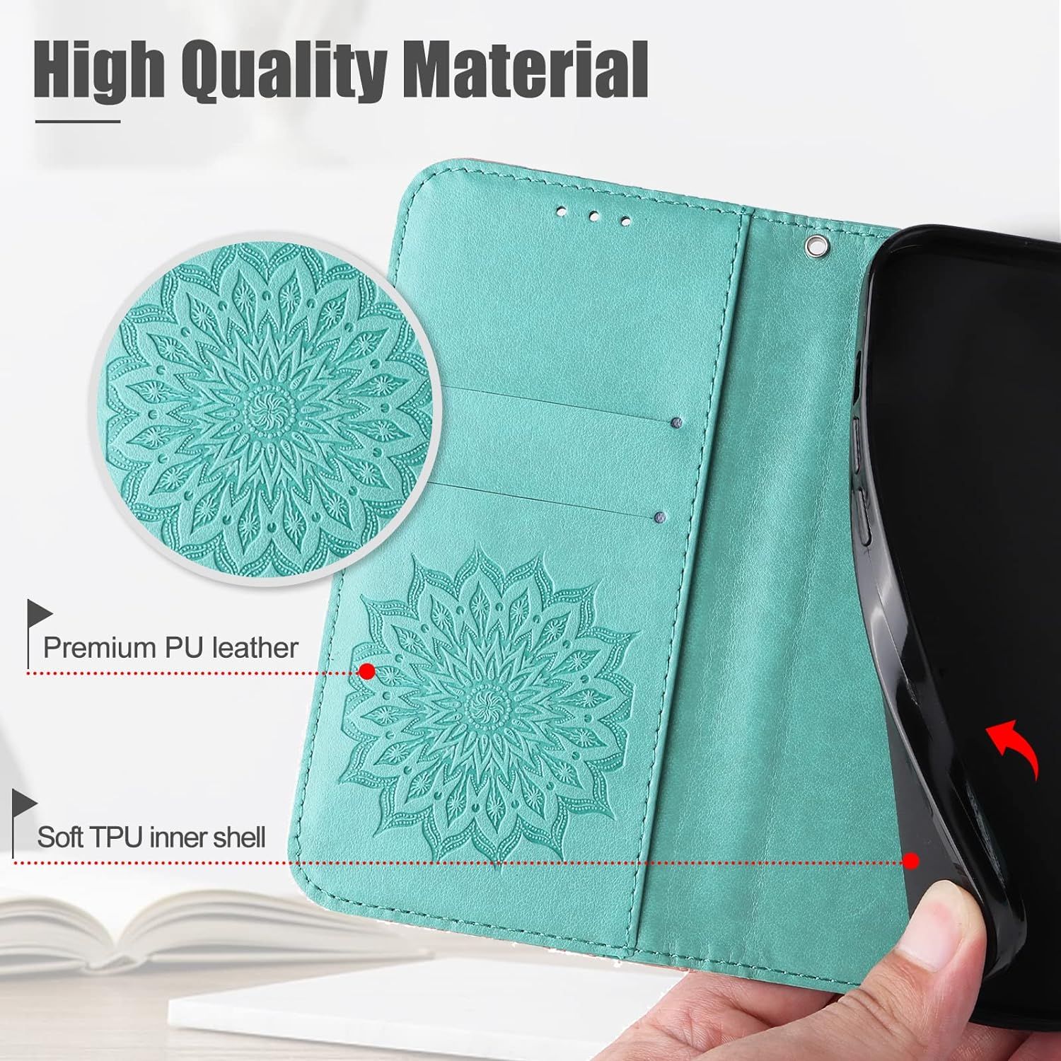 Coque Pour Realme 8 4g / Realme 8 Pro, Protection Etui En Pu... - 7