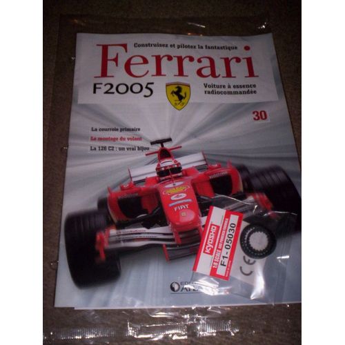 Construisez Et Pilotez La Fantastique Ferrari F2005-N°30-Atlas