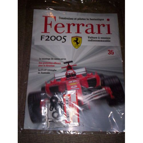 Construisez Et Pilotez La Fantastique Ferrari F2005-N°35-Atlas