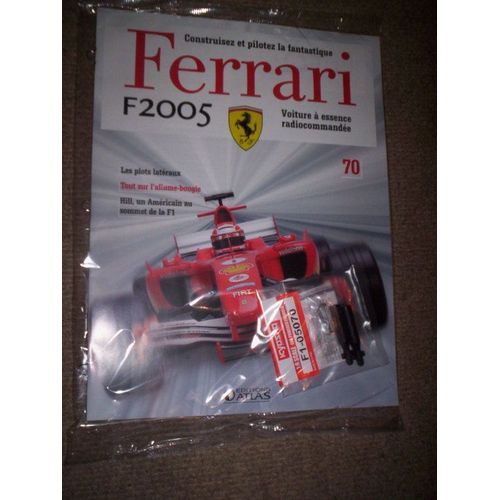 Construisez Et Pilotez La Fantastique Ferrari F2005-N°70-Atlas