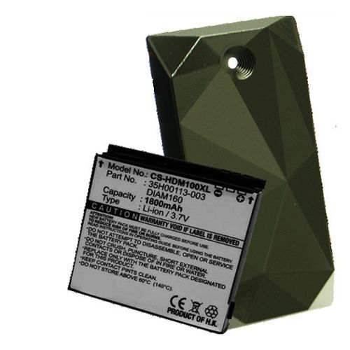 Batterie Haute Performance Double Capacité Avec Capot (1950 Mah) Pour Htc Touch Diamond P3700