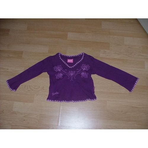 T-Shirt Barbie 5ans Violet