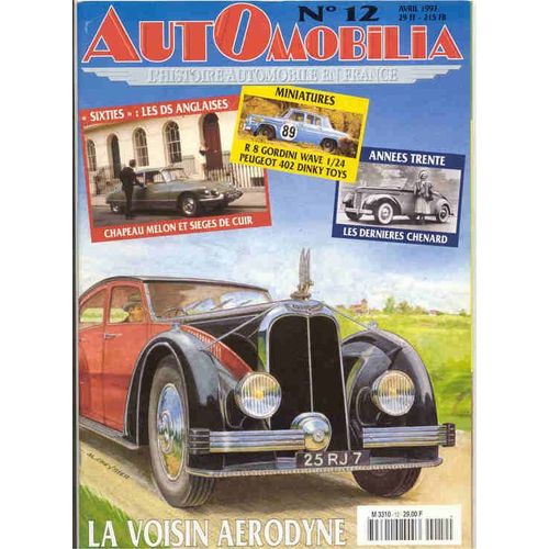 Automobilia N° 12 : La Voisin Aerodyne
