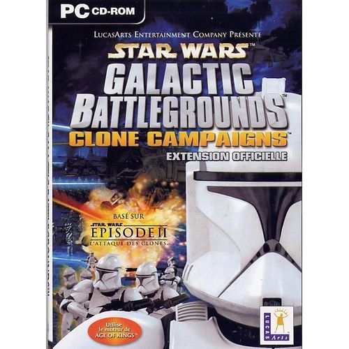 Star Wars - Galactic Battlegrounds : Clone Campaigns - Extension Officielle - Basé Sur Star Wars Episode Ii - L'attaque Des Clones Pc
