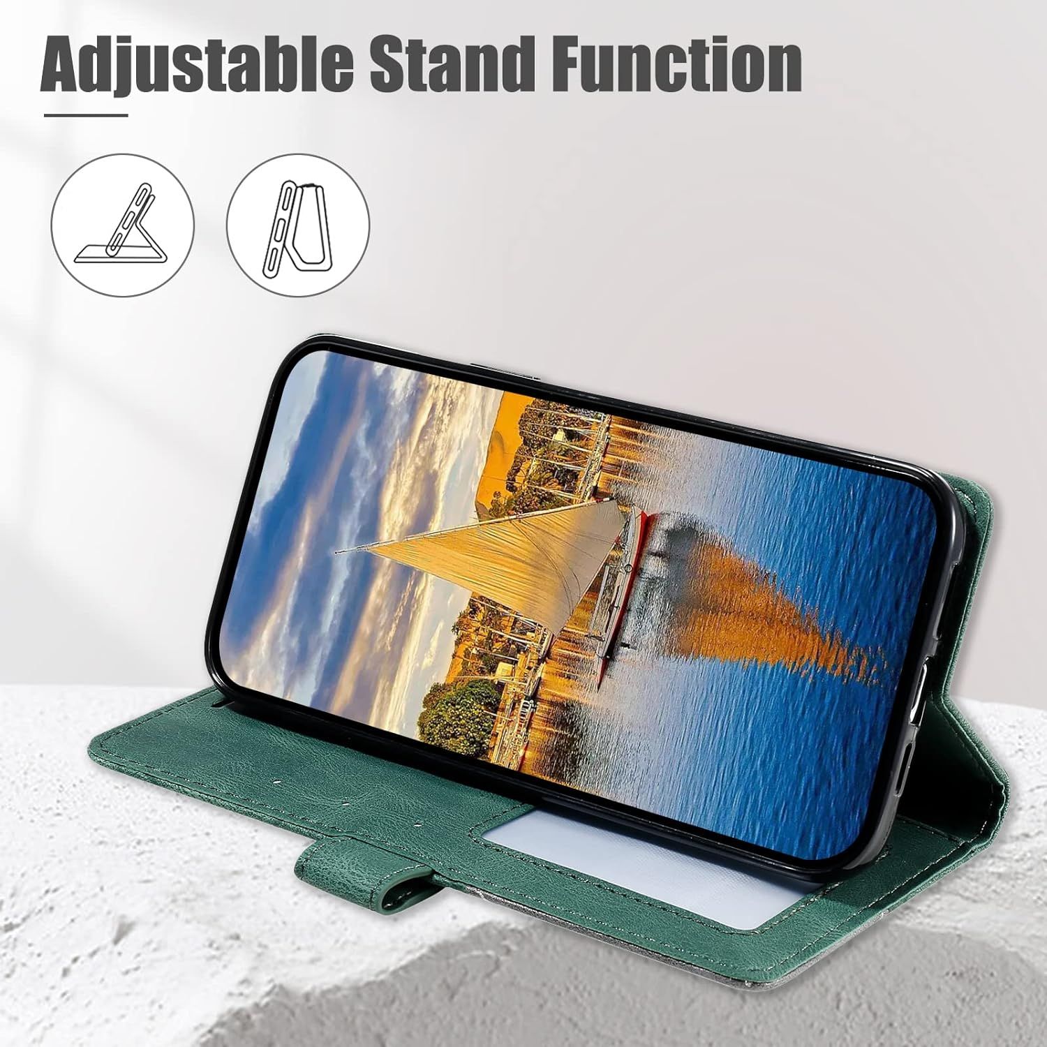 Coque Pour Oppo Find X2 Neo/Reno 3 Pro 5g, Portefeuille Etui... - 5