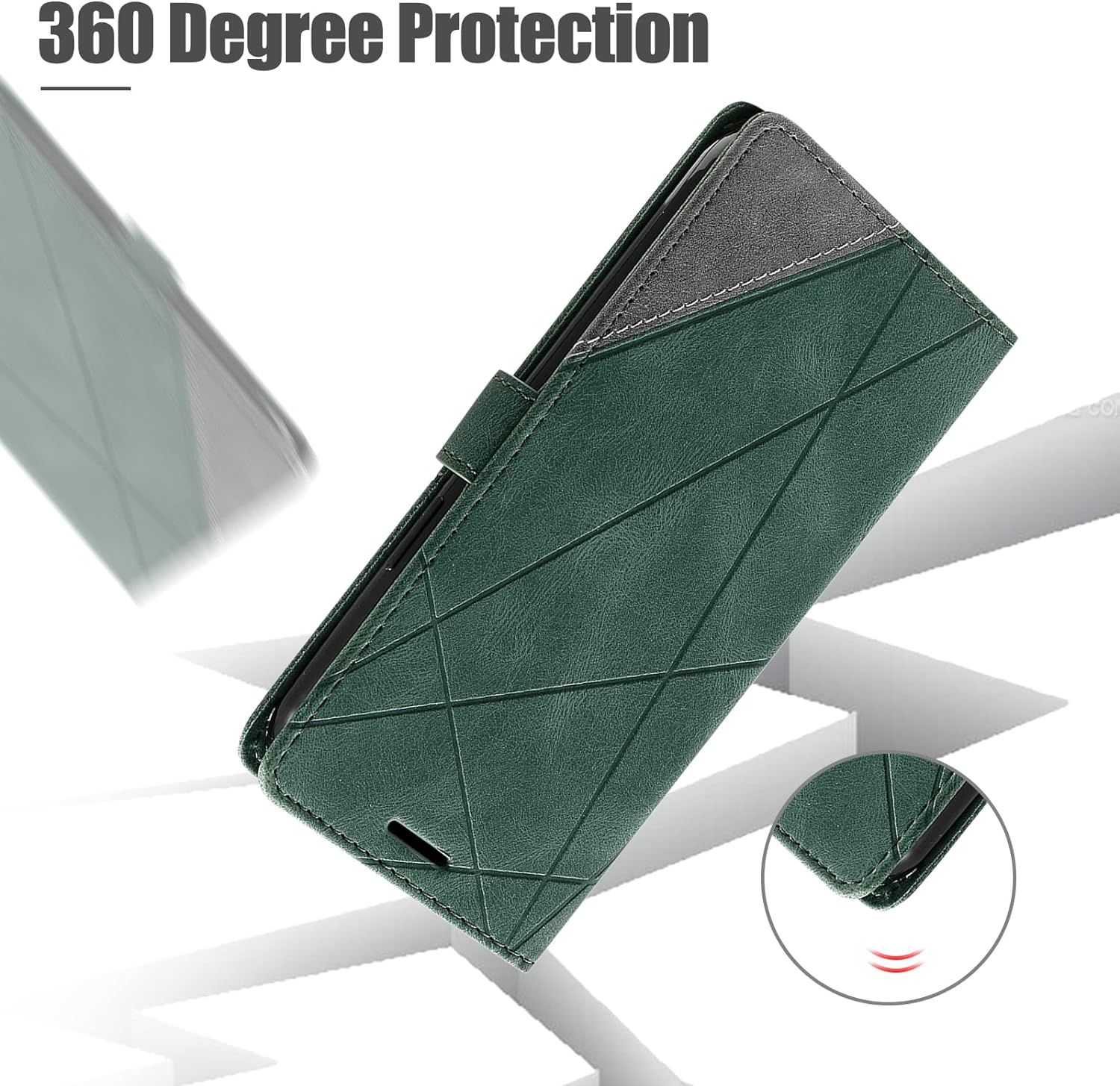 Coque Pour Oppo Find X2 Neo/Reno 3 Pro 5g, Portefeuille Etui... - 6