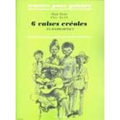Six Valses Créoles Guitare