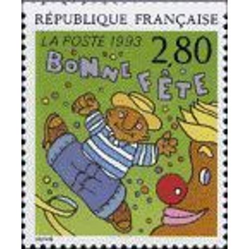 Timbre - Bonne Fête De 1993 - Y&t 2837
