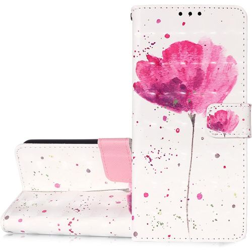 Coque Pour Nokia 6.3/G20/G10, Housse Premium En Cuir Nokia 6.3/G20/G10, Magnetique Flip Case Portefeuille Pu Cuir A Rabat Housse Etui De Protection Avec Porte Cartes (Fleur 1)
