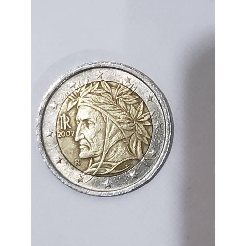 Pièce Très Rare De 2 Euros - Italie 2002 - Dante Alighieri R Monnaies.