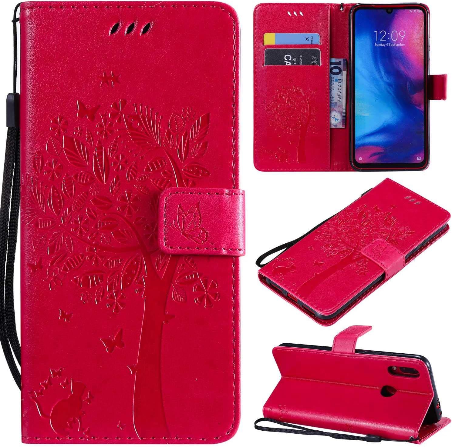 Coque Pour Xiaomi Redmi Note 7 Pro, Conber Etui En Cuir Pu P... - 2