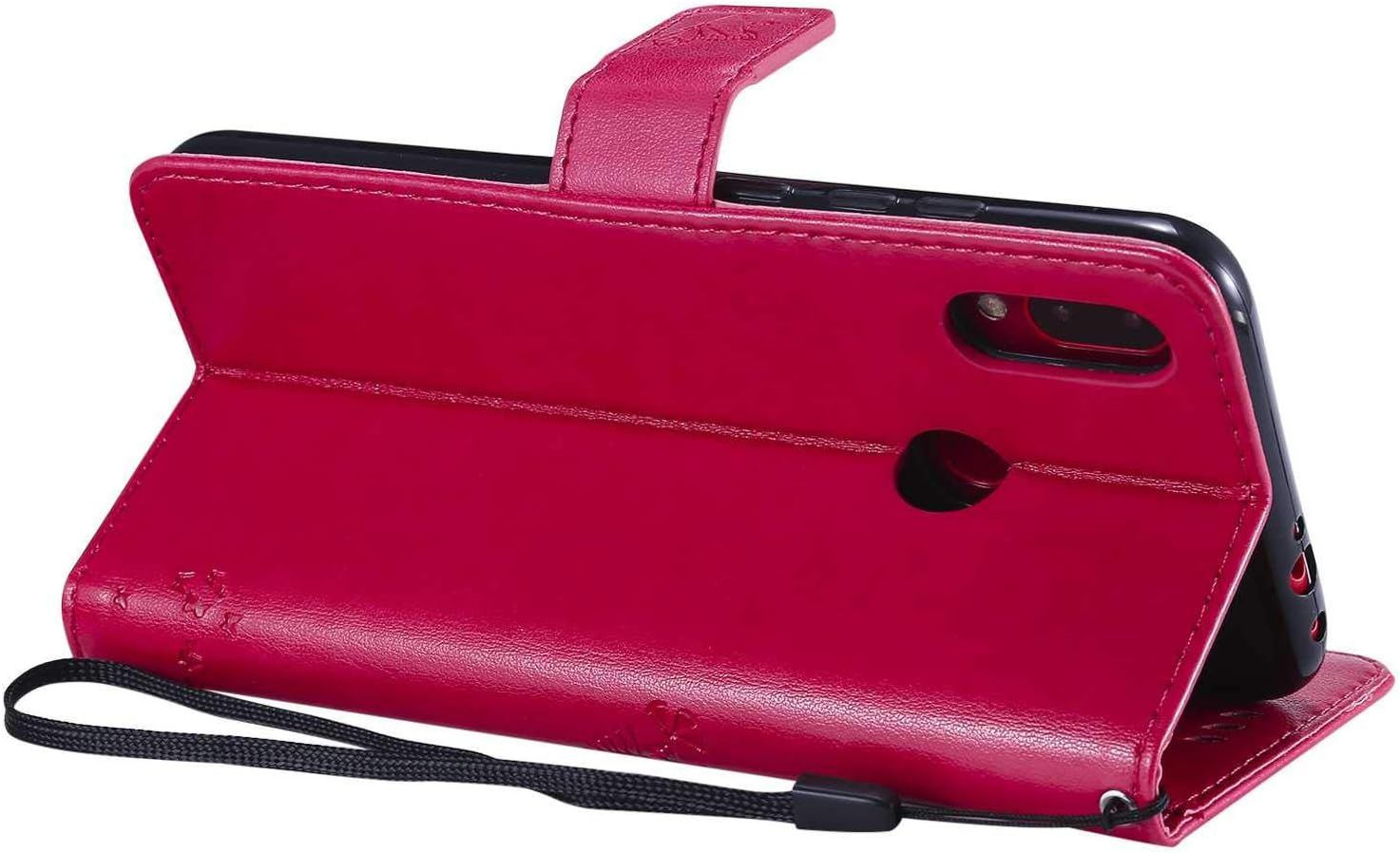 Coque Pour Xiaomi Redmi Note 7 Pro, Conber Etui En Cuir Pu P... - 5