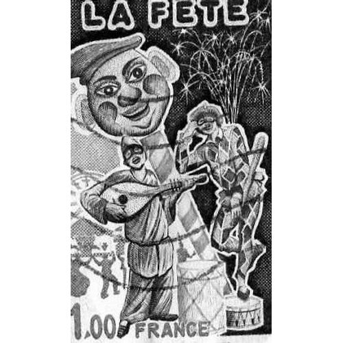 La Fete  - Timbre Oblitéré N°1888