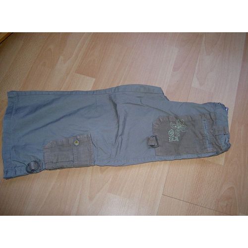 Pantalon 5 Ans Vynil Fraise Marron