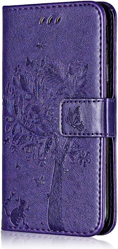 Conber Coque Pour Xiaomi Redmi Note 7 Pro, Etui En Cuir Pu P...