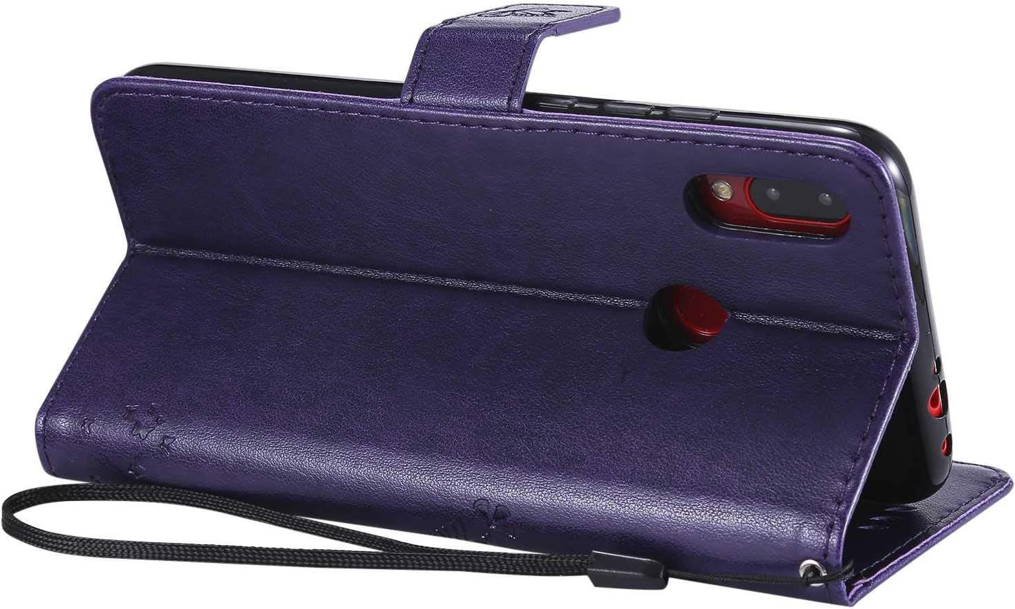 Conber Coque Pour Xiaomi Redmi Note 7 Pro, Etui En Cuir Pu P... - 5