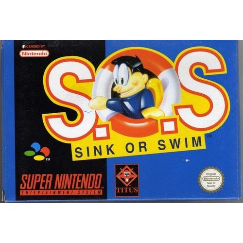 Sos Sink Or Swim Super Nintendo