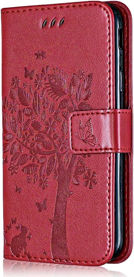 Coque Pour Xiaomi Redmi Note 7 Pro, Conber Etui En Cuir Pu P...