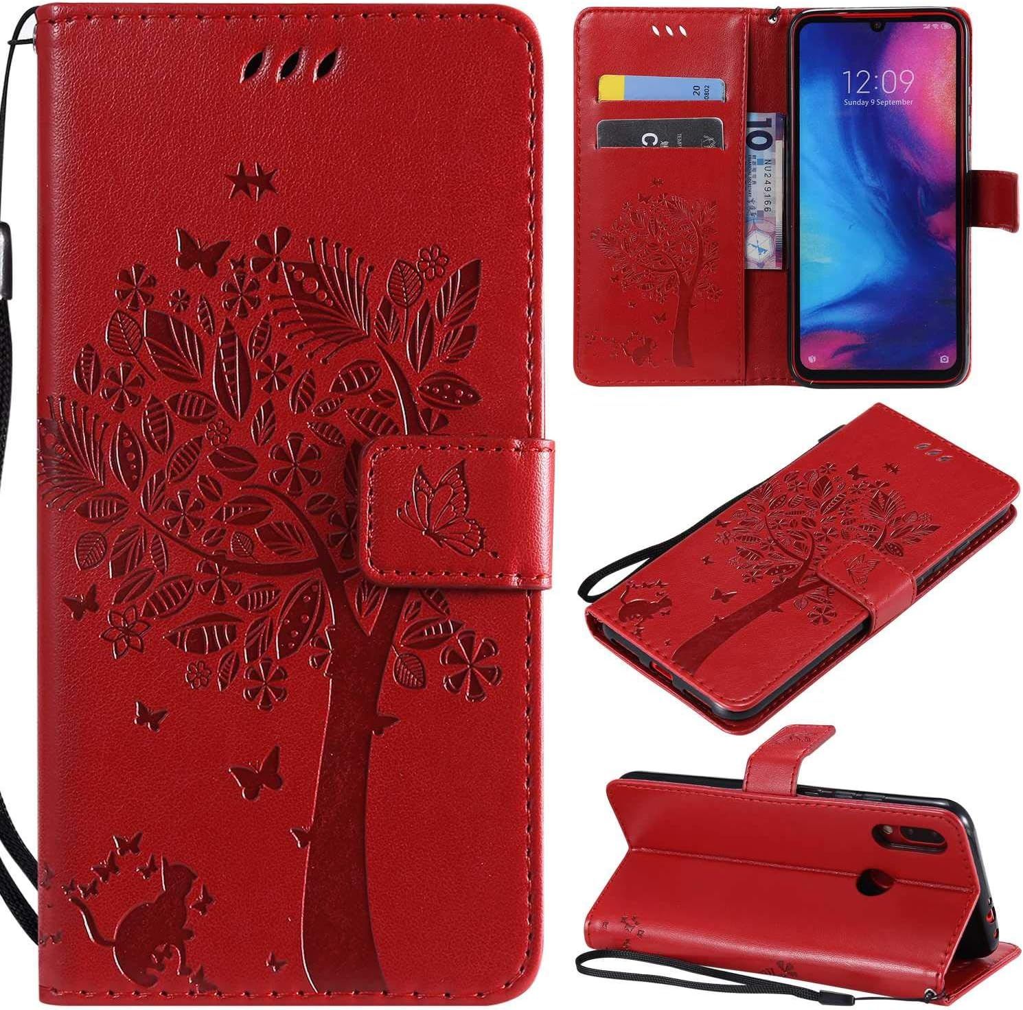 Coque Pour Xiaomi Redmi Note 7 Pro, Conber Etui En Cuir Pu P... - 2