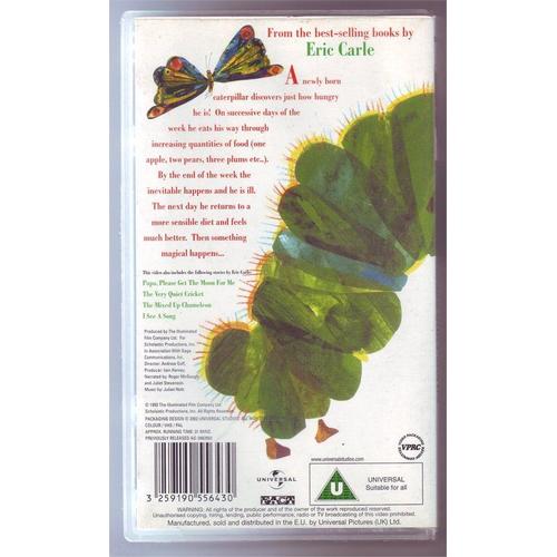 the very hungry caterpillar vhs