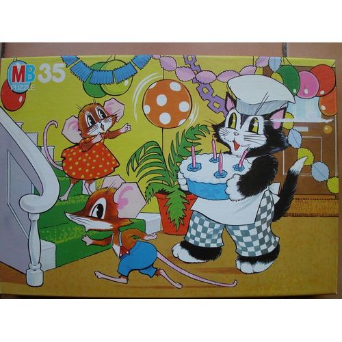 Puzzle Anniversaire 35 Pièces Mb