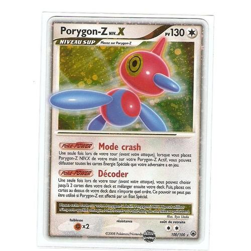 Porygon-Z Niv X 130 Pv 100/100 Diamant Et Perle Aube Majestueuse