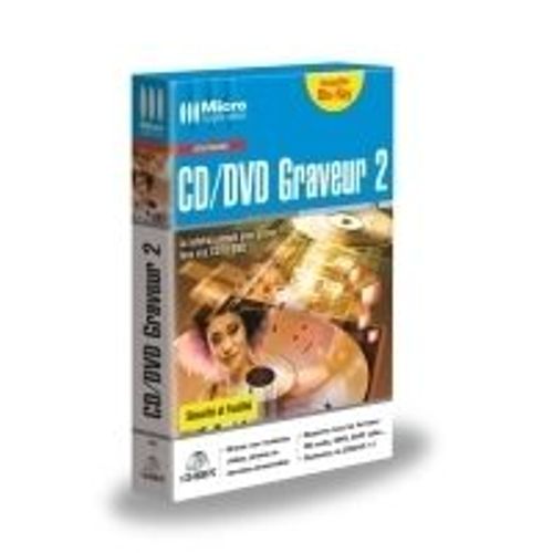 Cd/Dvd Graveur - (V. 2) - Version Boîte - 1 Utilisateur - Cd - Win - Français)