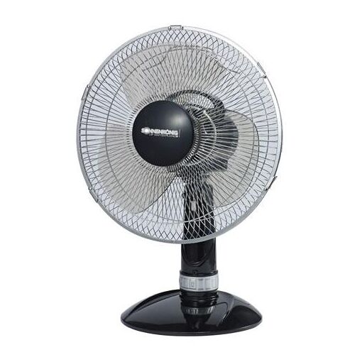 Sonnenk&ouml;nig BLACK 12 ventilateur Noir et Argent
