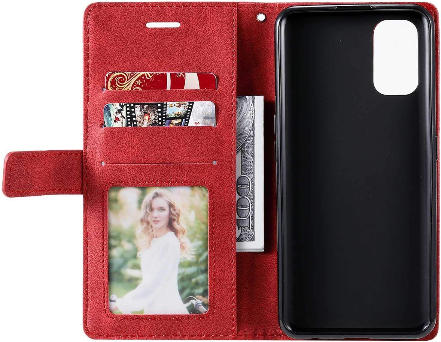Coque Realme 7 Pro, Etui En Cuir Pu Portefeuille Housse Ferm... - 5