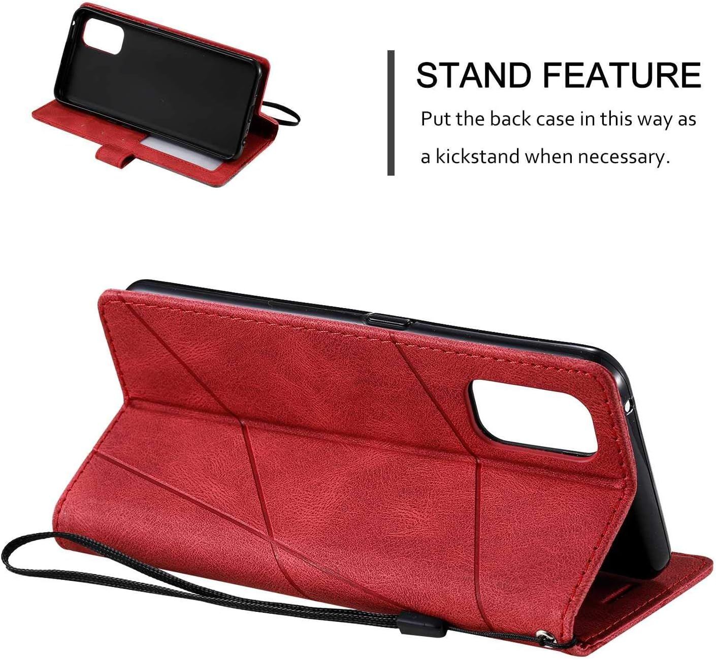Coque Realme 7 Pro, Etui En Cuir Pu Portefeuille Housse Ferm... - 6