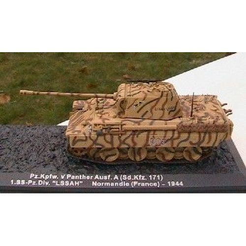Char Pz. Kpfw. V Panther Ausf. A Deutschland 1944 - 1/72-Altaya