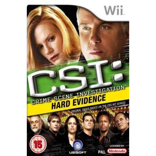 Csi (Crime Scene Investigation) : Hard Evidence Wii