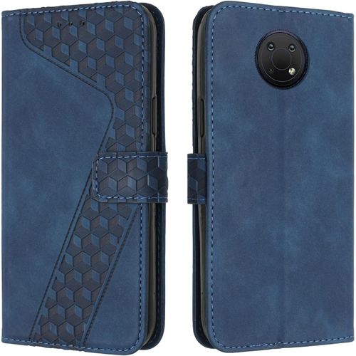 Coque Pour Nokia G10/G20/G30/Nokia 6.3, Etui Protection Housse En Cuir Pu Portefeuille Etui Telephone [Magnetique] [Fentes Pour Cartes] Flip Case Pour Nokia G10/G20/G30/Nokia 6.3 (Bleu)