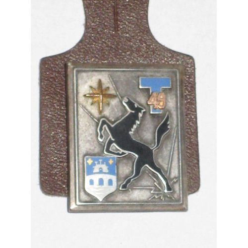 Insigne, Pucelle 49° Régiment De Transmission